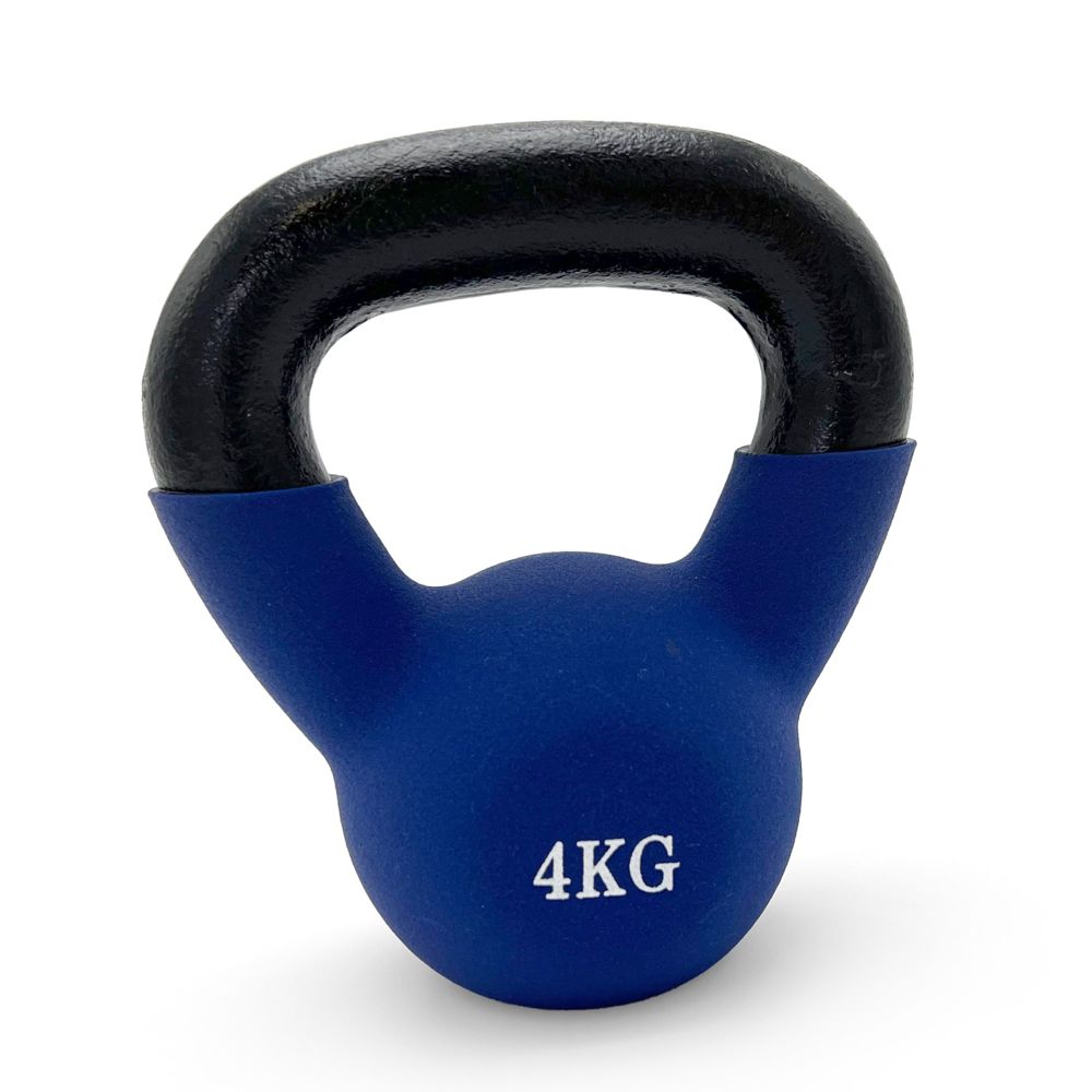 Фото Гиря UNIX Fit виниловая 4 кг Blue