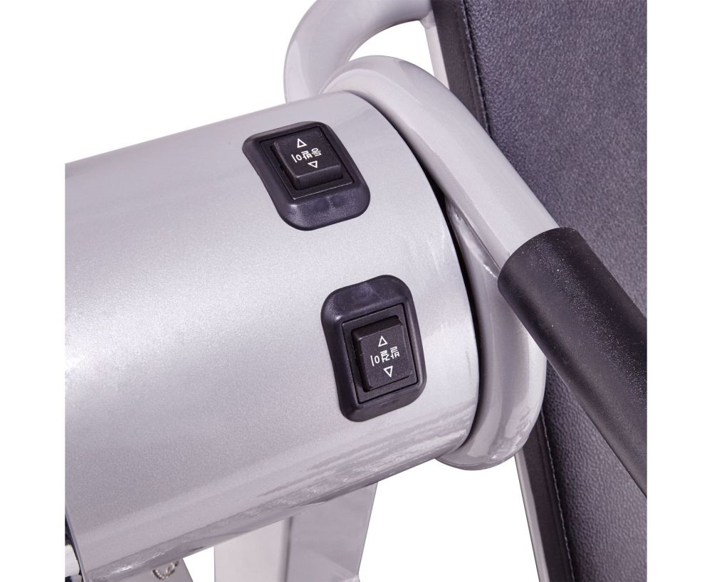 Инверсионный стол Z-UP-5W, 220B, Корея, темно серебряная рама,  винная спинка
