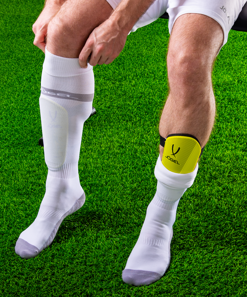 Фотографии Щитки футбольные JA-201, желтый