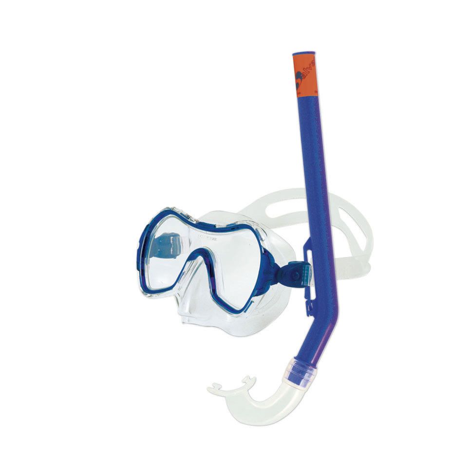 Фото Набор для плавания SALVAS Haiti Set EA530C1TRSTB, размер Medium, красный