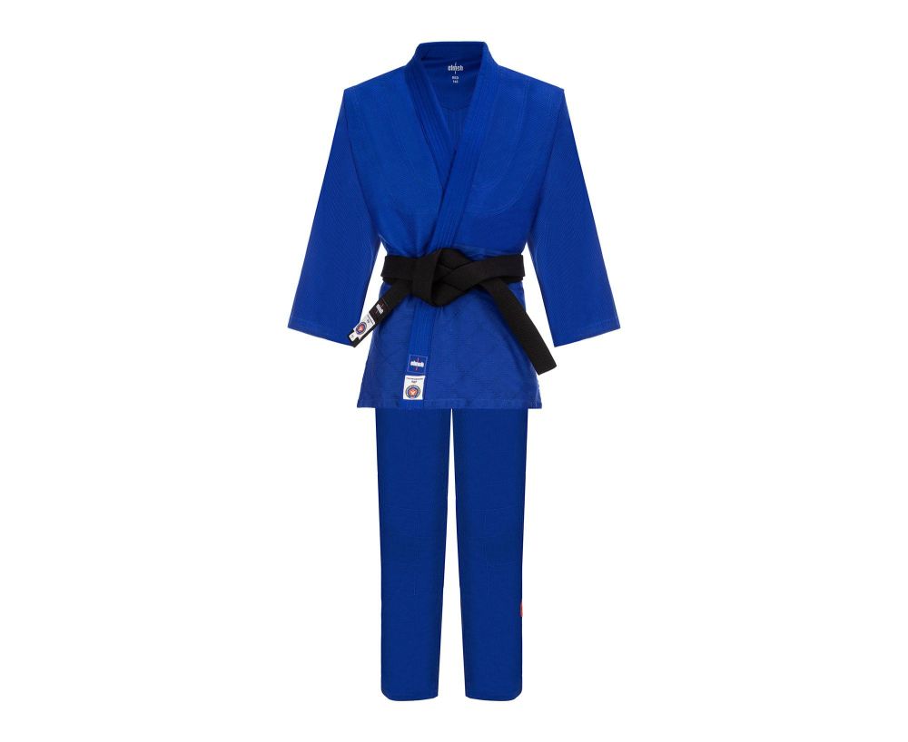 Фотографии Кимоно для дзюдо Clinch Judo Red FDR C555 синий