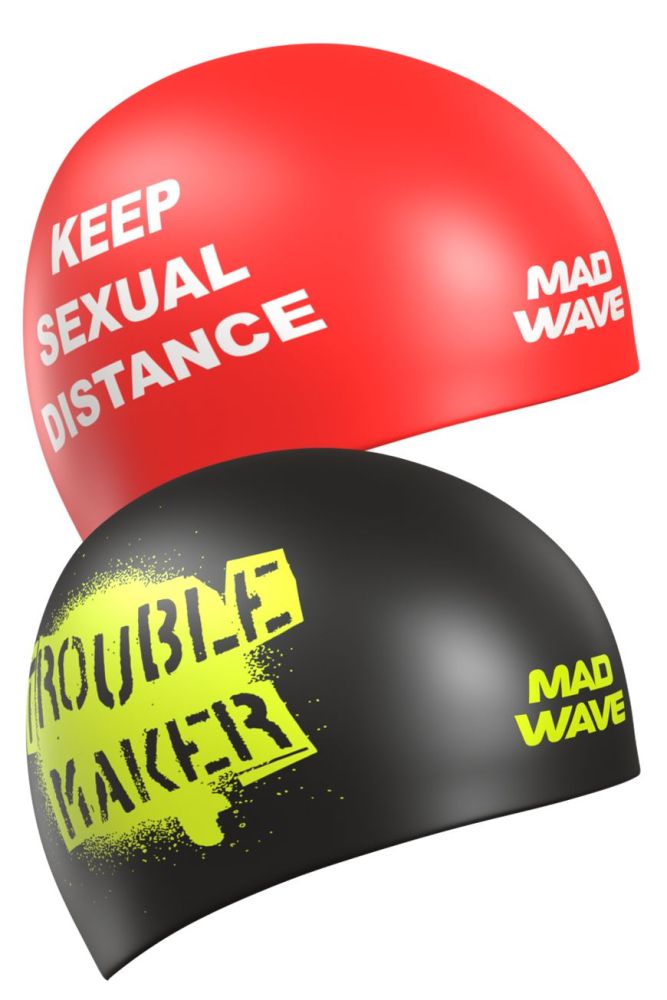 Фотографии Силиконовая шапочка Mad Wave Trouble maker reversible M0552 17 0 01W