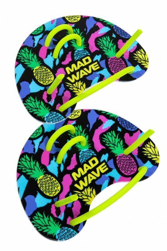 Фото Лопатки Mad Wave Paddles Finger Fun M0743 03 0 22W ассорти цветов