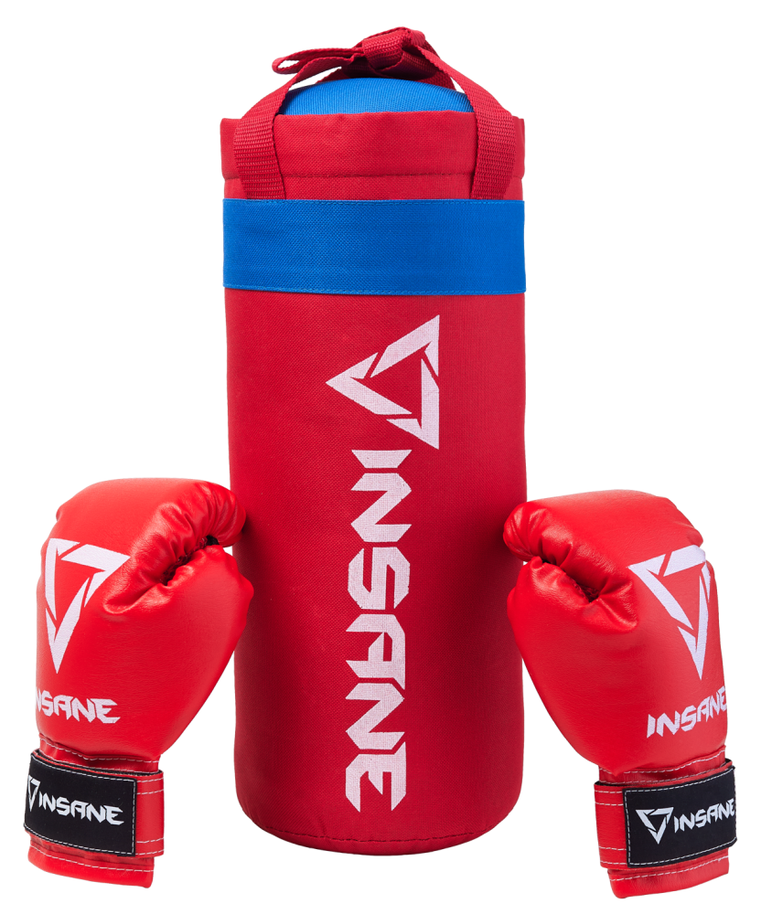 Фото Набор для бокса Fight, красный, 39х16 см, 1,7 кг, 4 oz