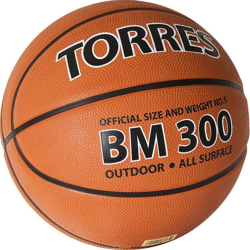 Фотографии Мяч баскетбольный Torres BM300 B02015 р.5