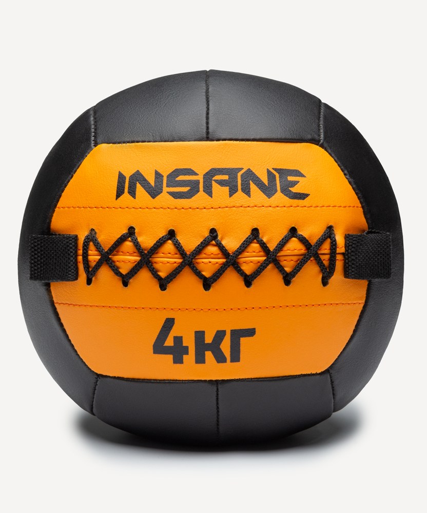 Фото Медбол IN24-WB100, 4 кг, оранжевый