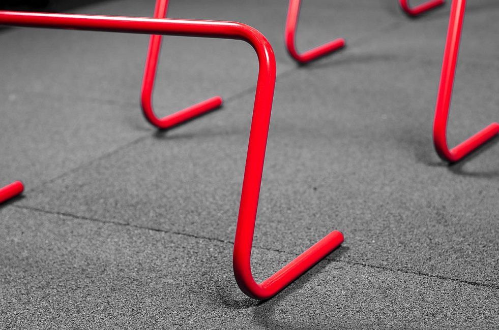 Фотографии Барьеры для тренировок , высота 15см, комплект 6шт YouSteel