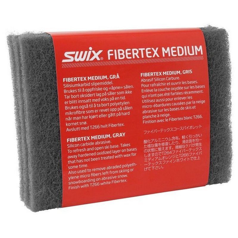 Фото Фибертекс Swix (T0264N) (мелкий абразив, серый, 3 листа 110х150 мм)
