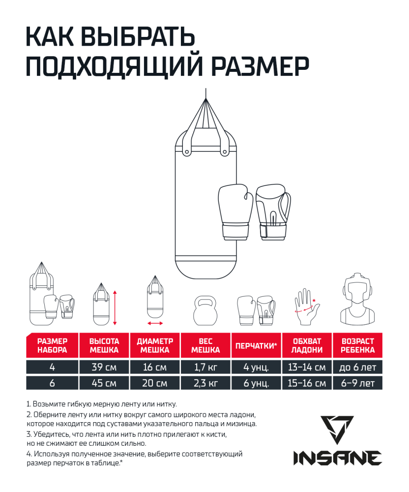 Фотографии Набор для бокса Fight, синий, 39х16 см, 1,7 кг, 4 oz