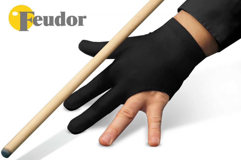 Фотографии Перчатка-бильярдная Feudor Standard black S