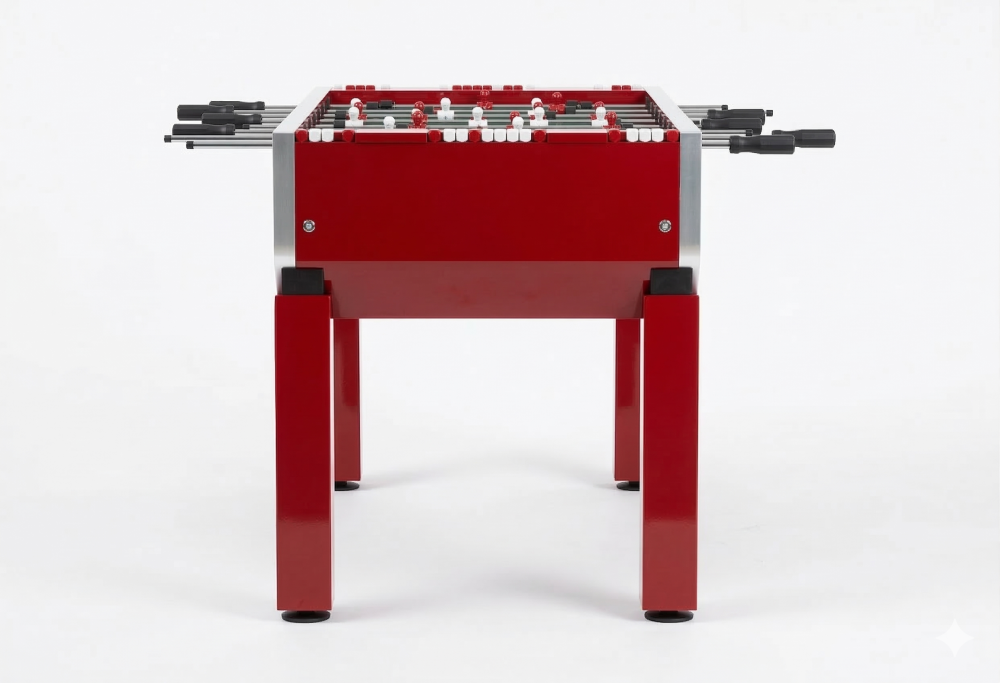 Фотографии Игровой стол - футбол "NineStar Iron Pro ITSF Red"(144х75,5х90)