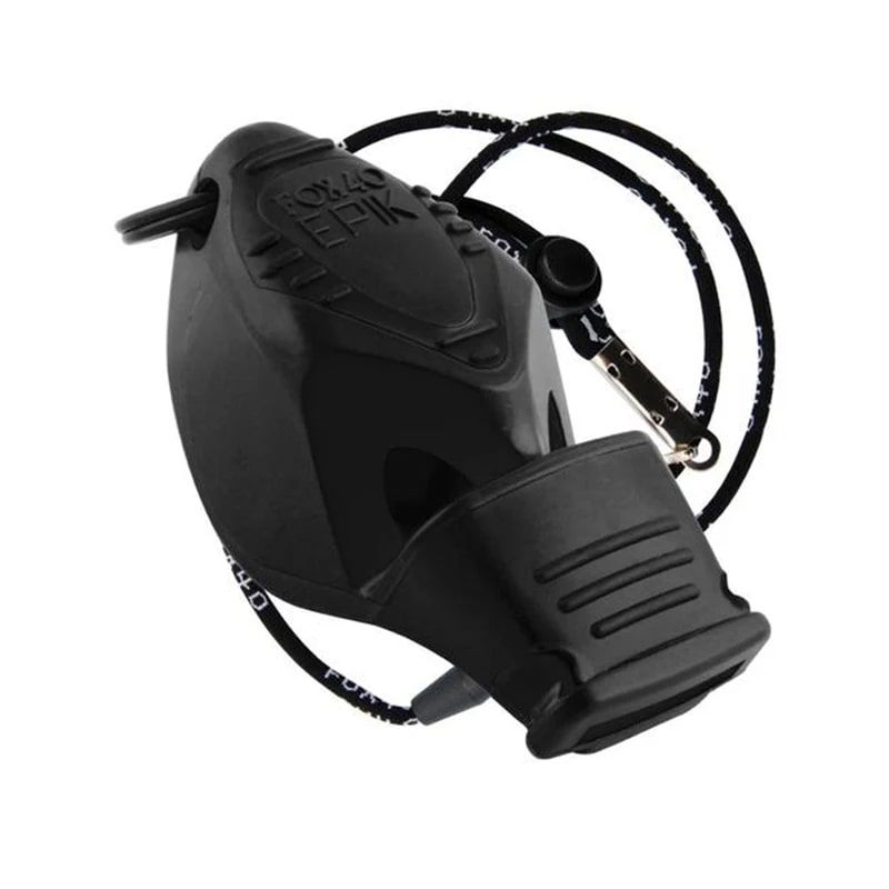 Фотографии Свисток FOX 40 Epik CMG, на шнурке (черный) Sportex E42058