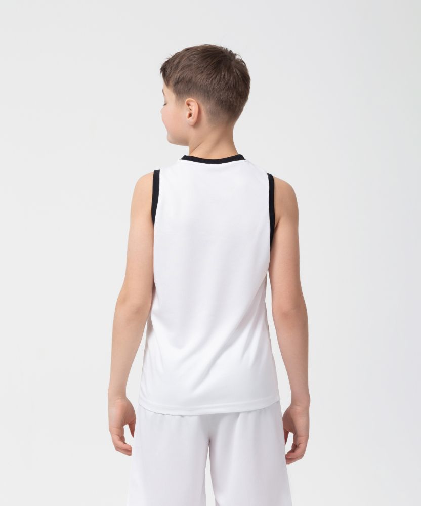 Фотографии Майка баскетбольная JOGEL CAMP Basic, белый, детский