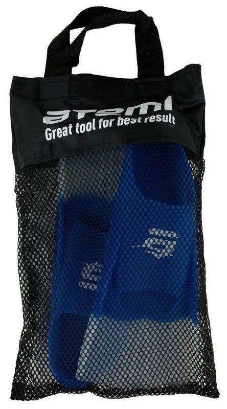 Фотографии Ласты для плавания Atemi 500 голубой\белый