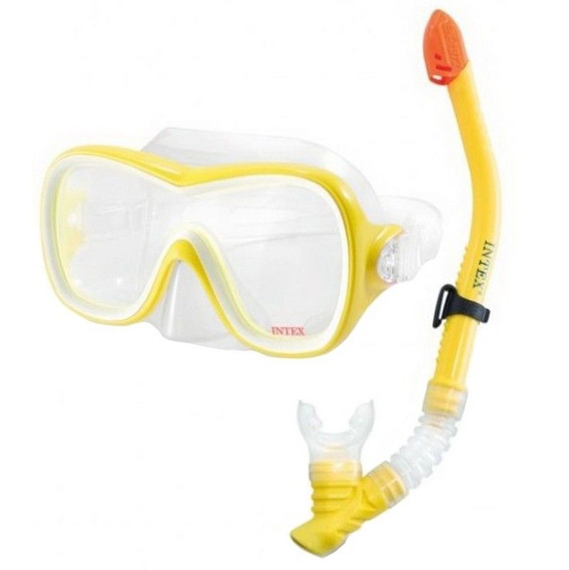 Фотографии Трубка, маска Intex Wave Rider Swim, от 8-ми лет 55647