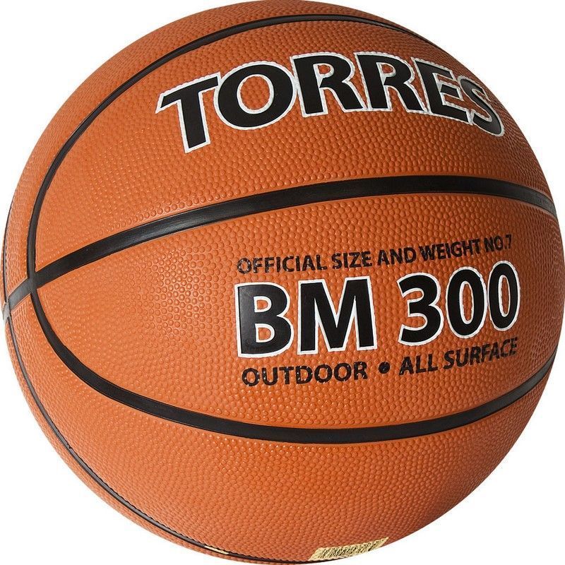 Фото Мяч баскетбольный Torres BM300 B02016 р.6