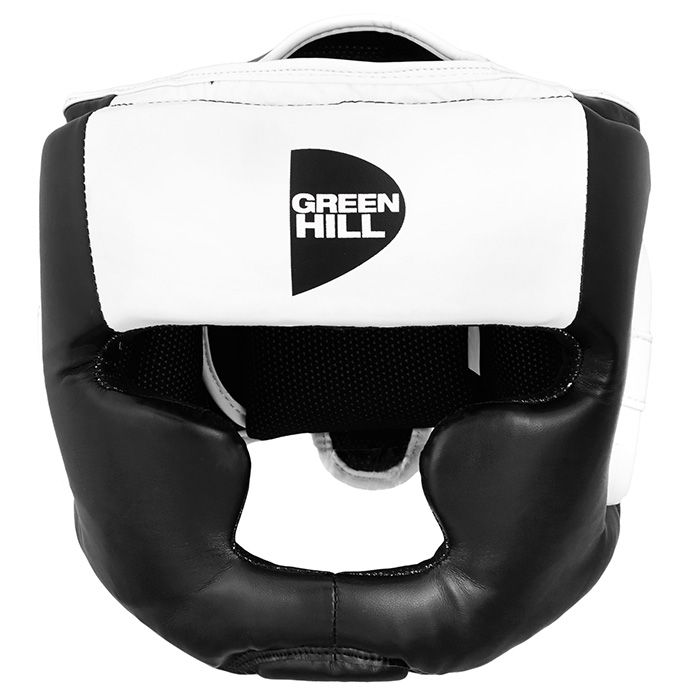 Фотографии Боксерский шлем Green Hill Poise HGP-9015, черно-белый