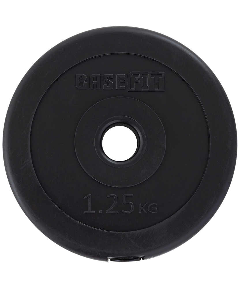 Фотографии Диск пластиковый BB-203 d=26 мм, черный, 1,25 кг