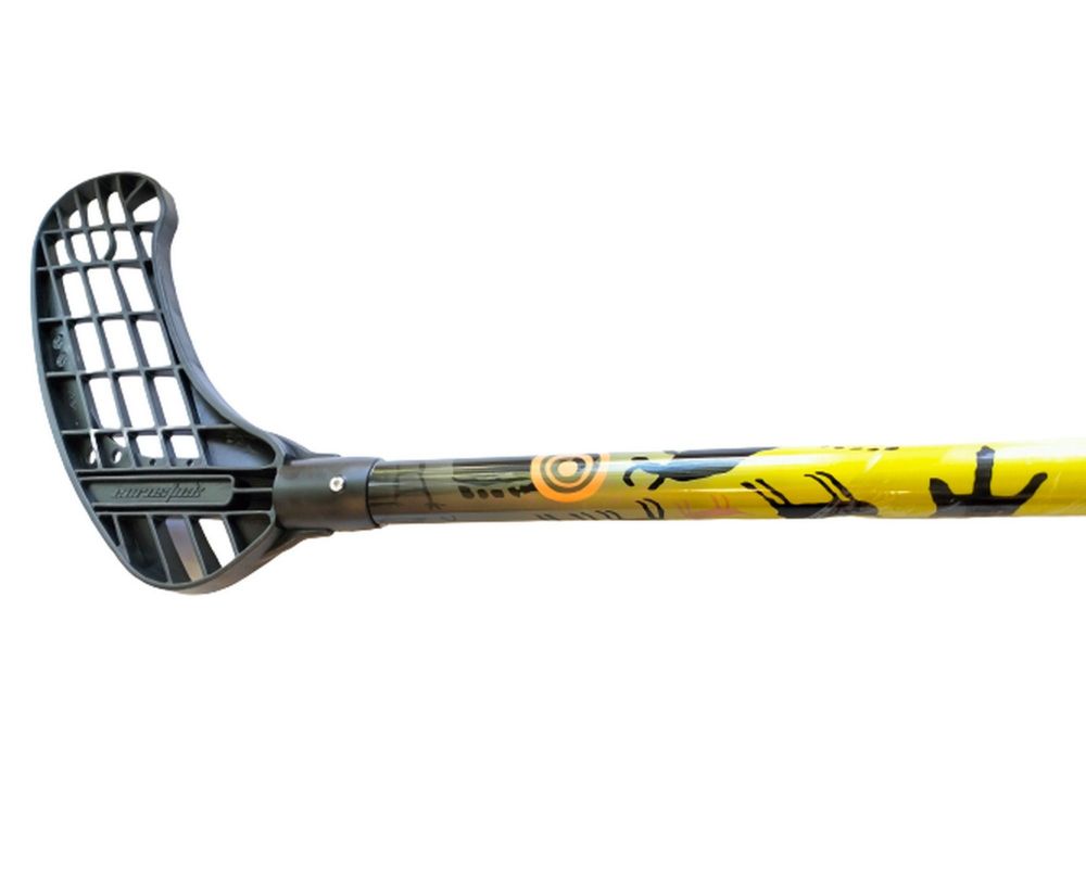 Фотографии Клюшка флорбольная ACITO Apache 33 Yellow 95 Round - Левый 3011-317