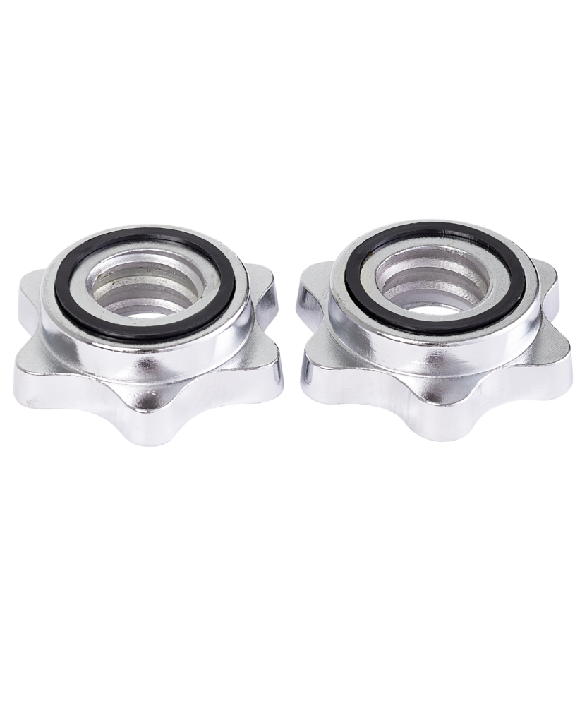 Фотографии Замки для грифа BB-108, d=26 мм, металлические, хромированный, 2 шт