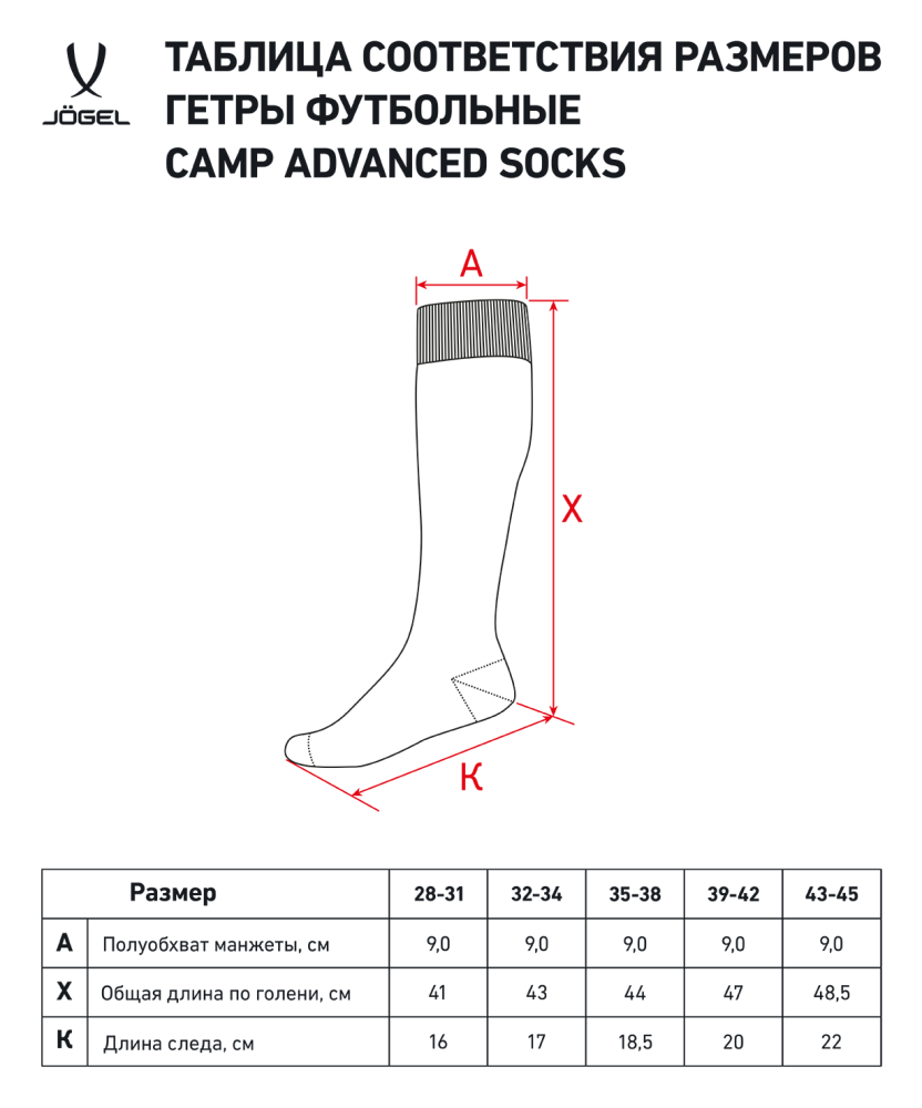 Фотографии Гетры футбольные CAMP ADVANCED SOCKS, голубой/белый