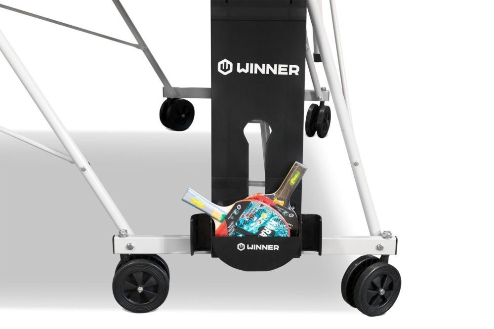 Фотографии Теннисный стол всепогодный "Winner S-600 Outdoor" (в комплекте сетка, 2 ракетки, 3 шарика)