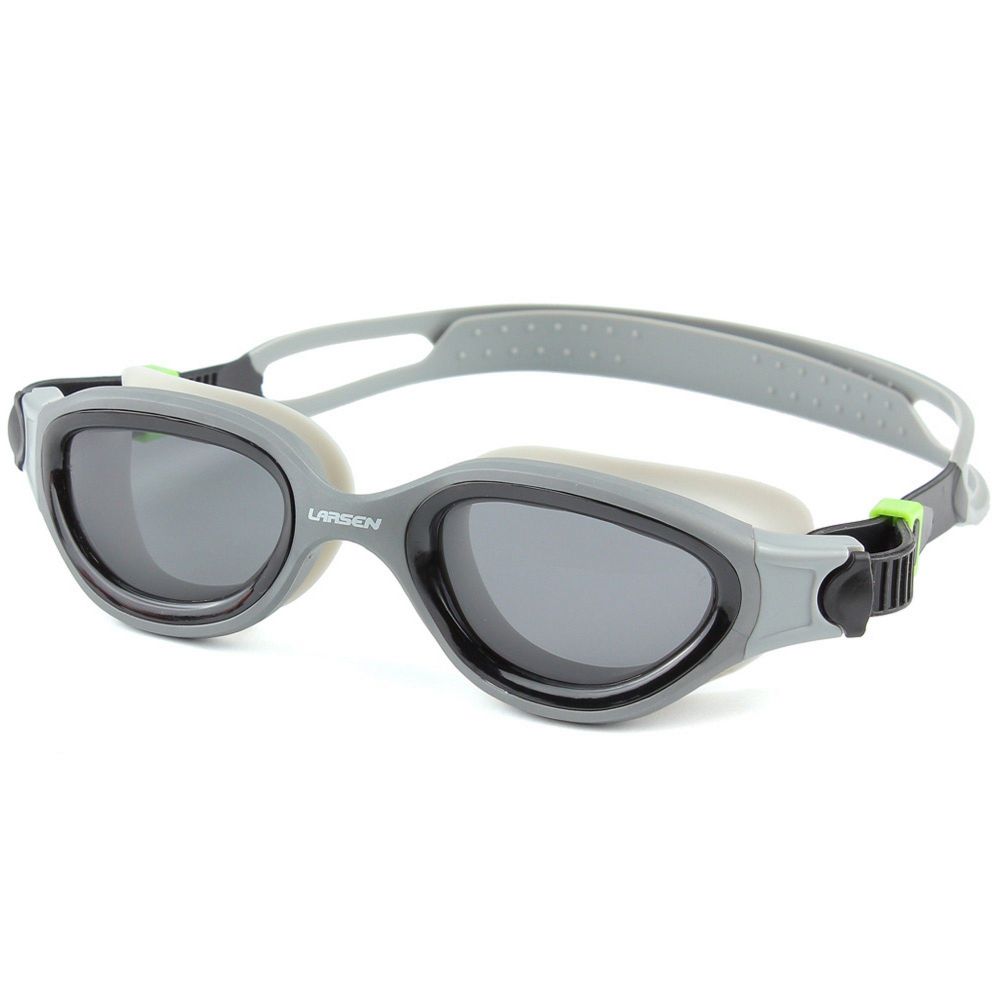 Фото Очки плавательные Larsen GG1711 dark Smoke\Silver/Black