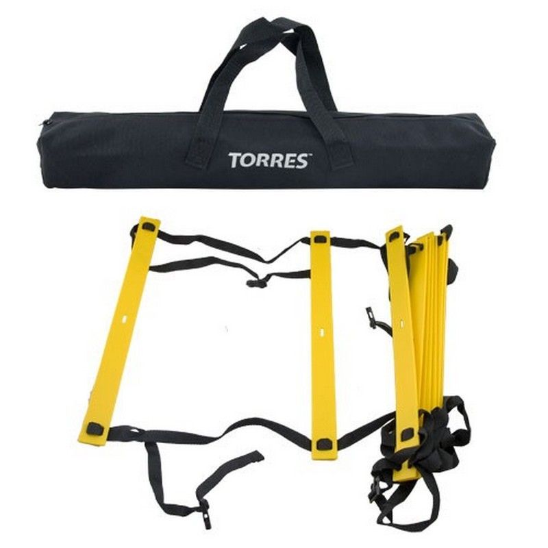 Фотографии Лестница для тренировок Torres l4 м TR1018 желто-черная