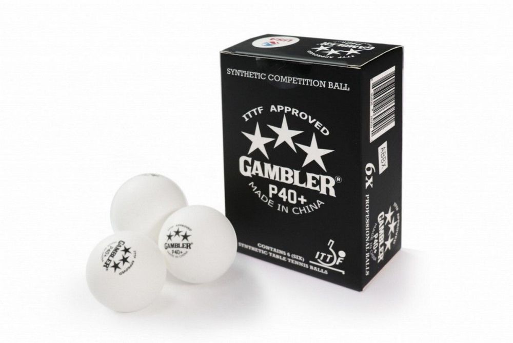 Фото Мячи для настольного тенниса Gambler P40+ BALL - 36 PACK GP40B36