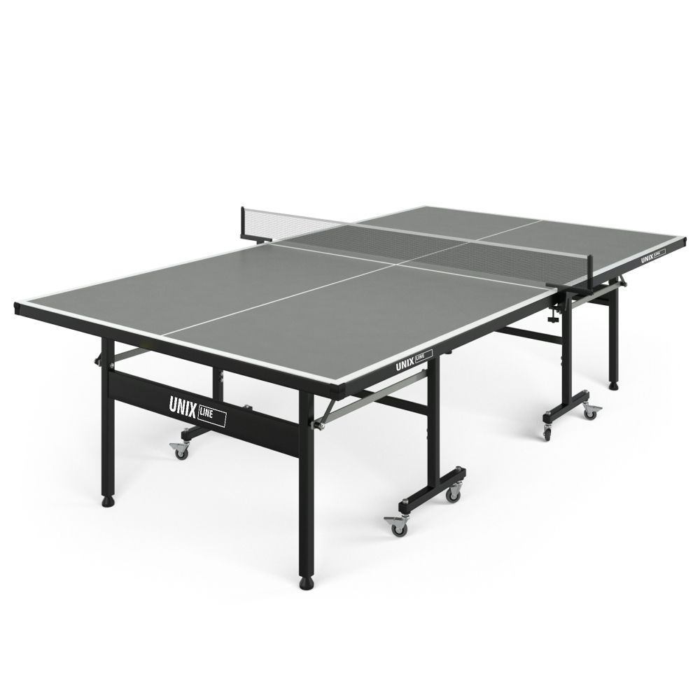 Фотографии Всепогодный теннисный стол UNIX Line для улицы outdoor 6 мм, серый