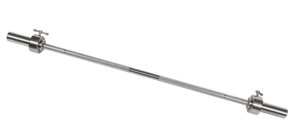 Фото Гриф для штанги D50, L1400 MB Barbell замок стопорный MB-BarM50-1400L