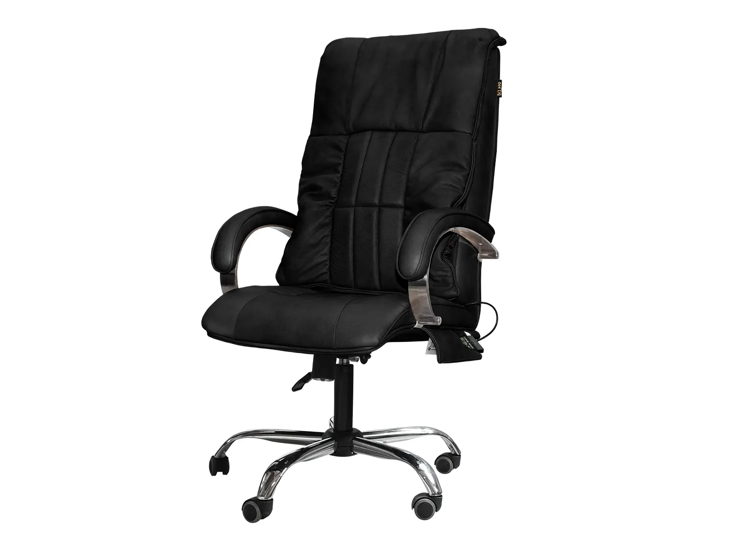 Офисное массажное кресло EGO BOSS EG1001 LKFO АНТРАЦИТ (Арпатек)