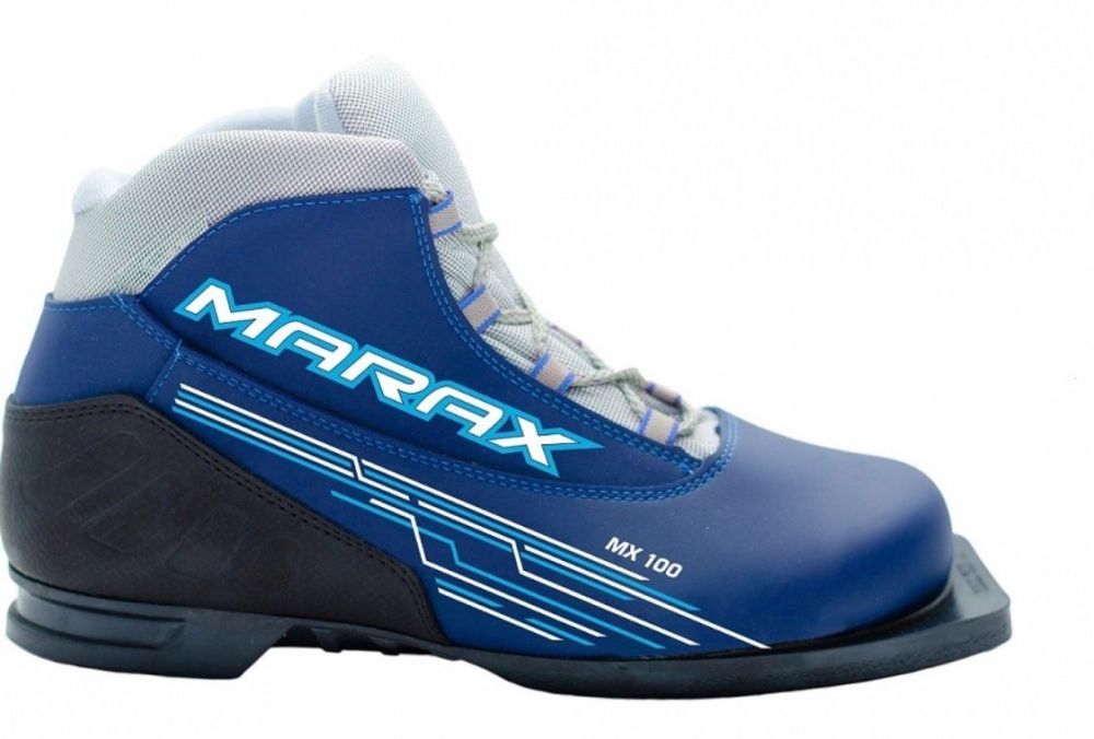 Фотографии Лыжные ботинки NN75 Marax MX-100 синие