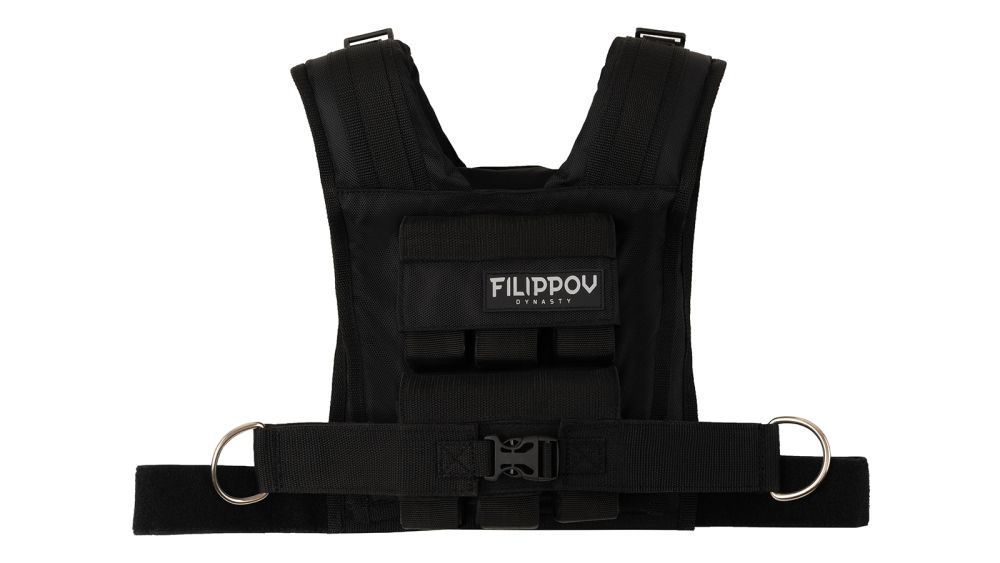 Жилет-утяжелитель Hard Training FILIPPOV 13кг (черный) 13 кг