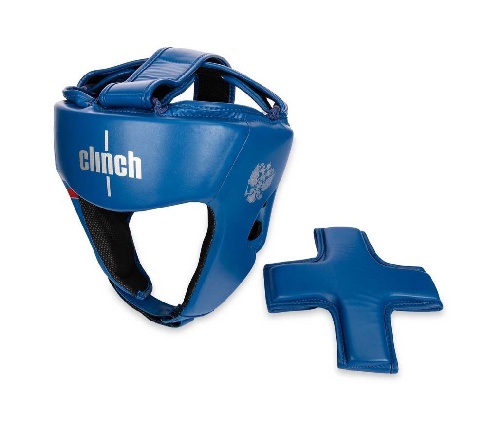 Фото Шлем боксерский Clinch Olimp Dual C113 синий