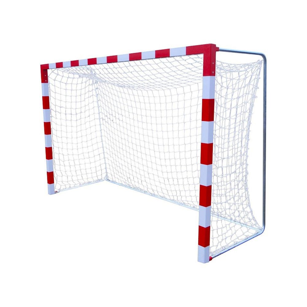 Фото Сетка гандбол/мини-футбол Д=2,0 мм яч.100*100 белый Размер 2,00 * 3,00 * 1.0 м  ПП