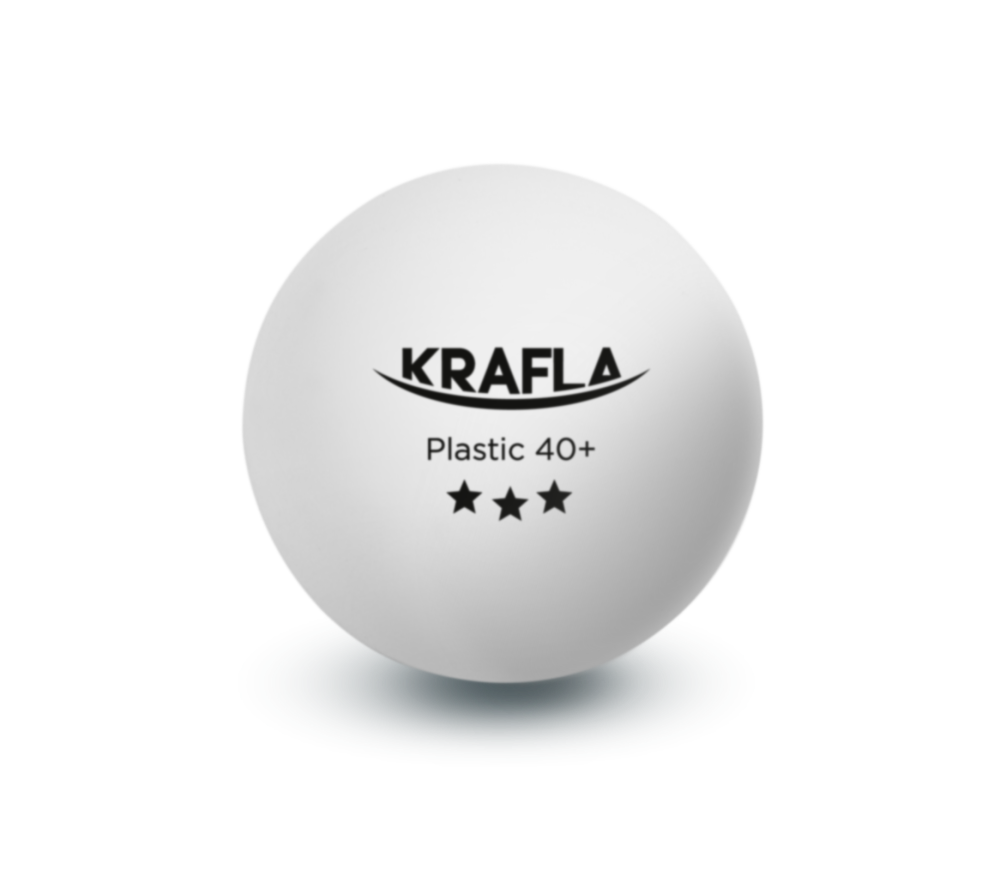Фото Набор для настольного тенниса KRAFLA B-WT3000  (мяч три звезды 3шт.)