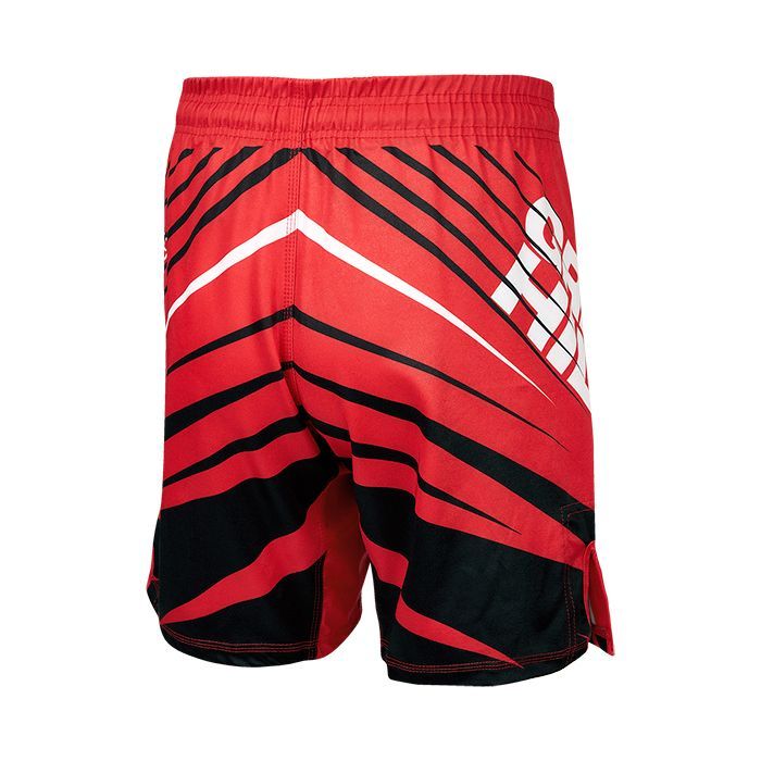 Фотографии Шорты Green Hill MMA SHORT IMMAF approved MMI-4022, красные