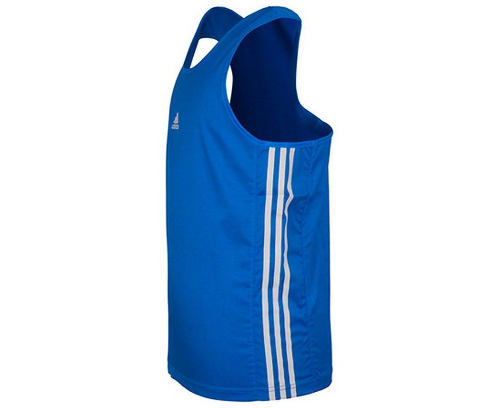 Фотографии Майка боксерская Adidas Micro Diamond Boxing Top, adiBTT01 синяя