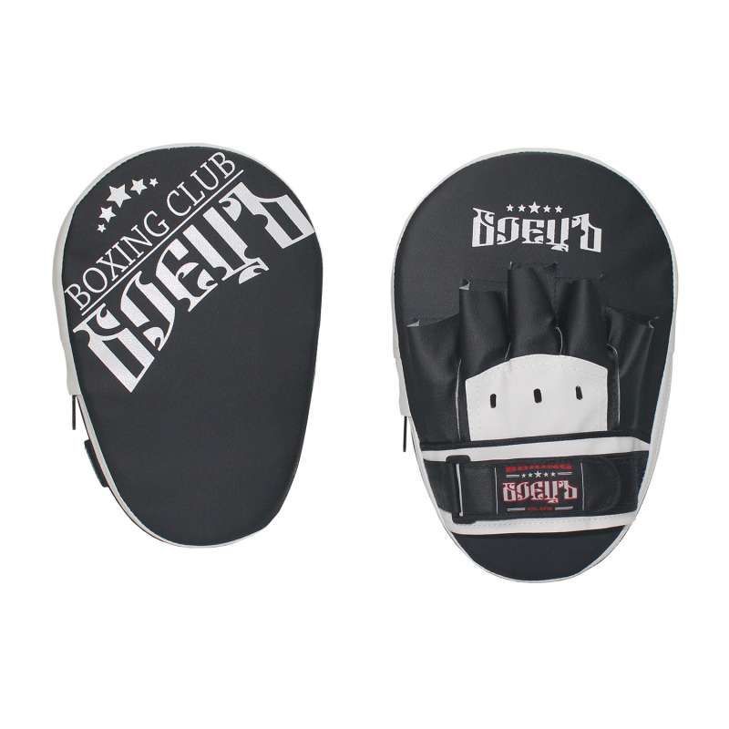 Фотографии Лапы боксерские прямые Body Form Боецъ 211 черный-белый