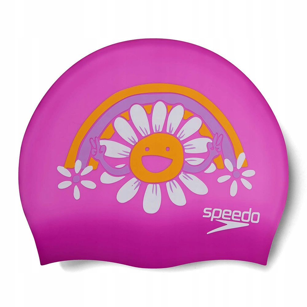 Фото Шапочка для плавания детская SPEEDO Boom Silicone Cap Jr,8-0838615956, силикон