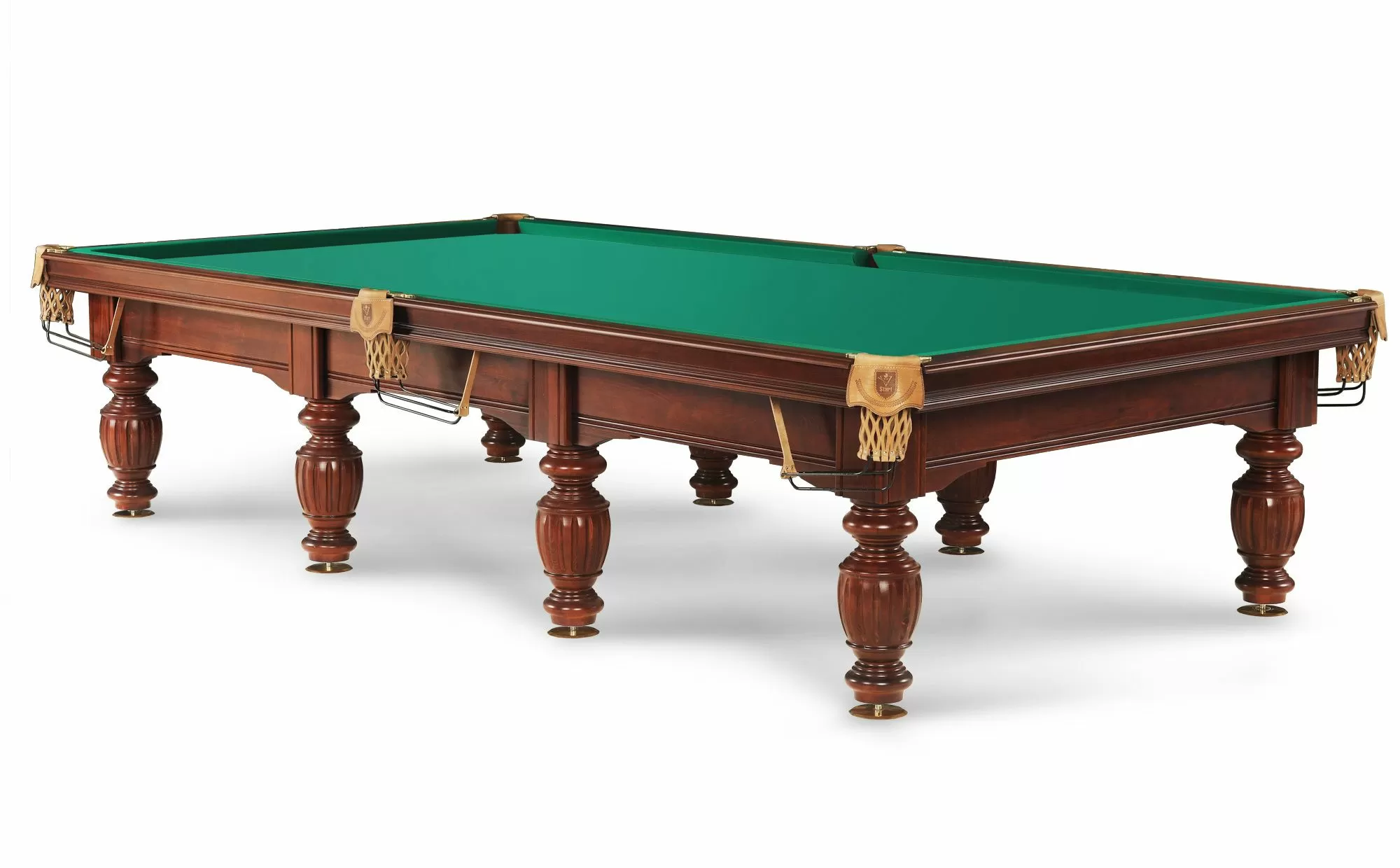Фотографии Бильярдный стол Олимп-Люкс  10 футов футов Пирамида, Тип плиты - ЛДСП, 22 мм, Материал бильярдного стола Береза / сосна