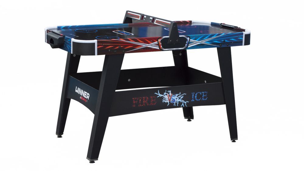 Фотографии Игровой стол - аэрохоккей "Fire & Ice" 4ф D