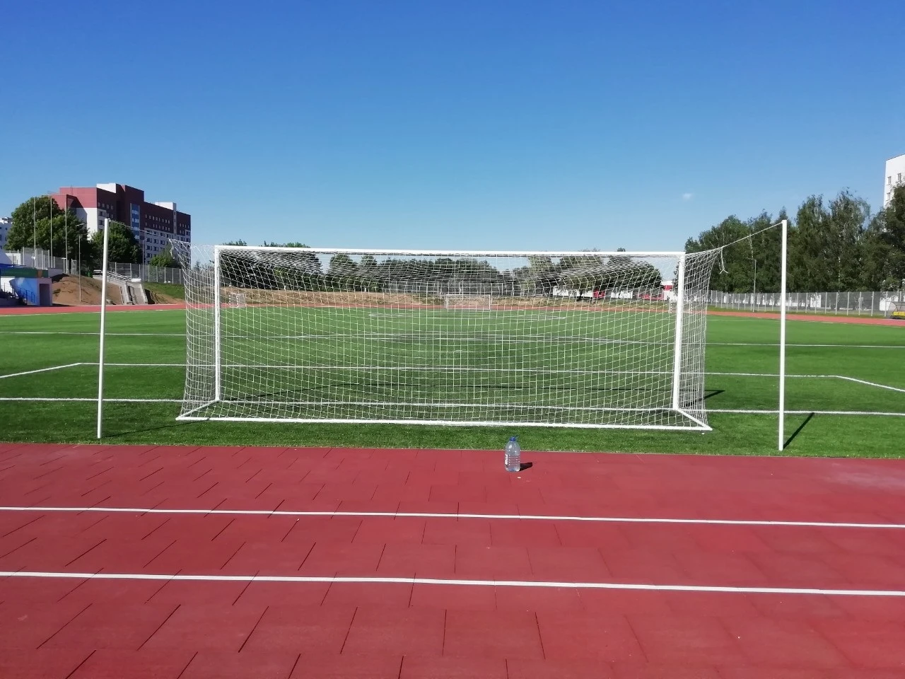 Фотографии Ворота футбольные 7,32х2,44 м ТИП 1, Сертификат ГОСТ, на стаканах