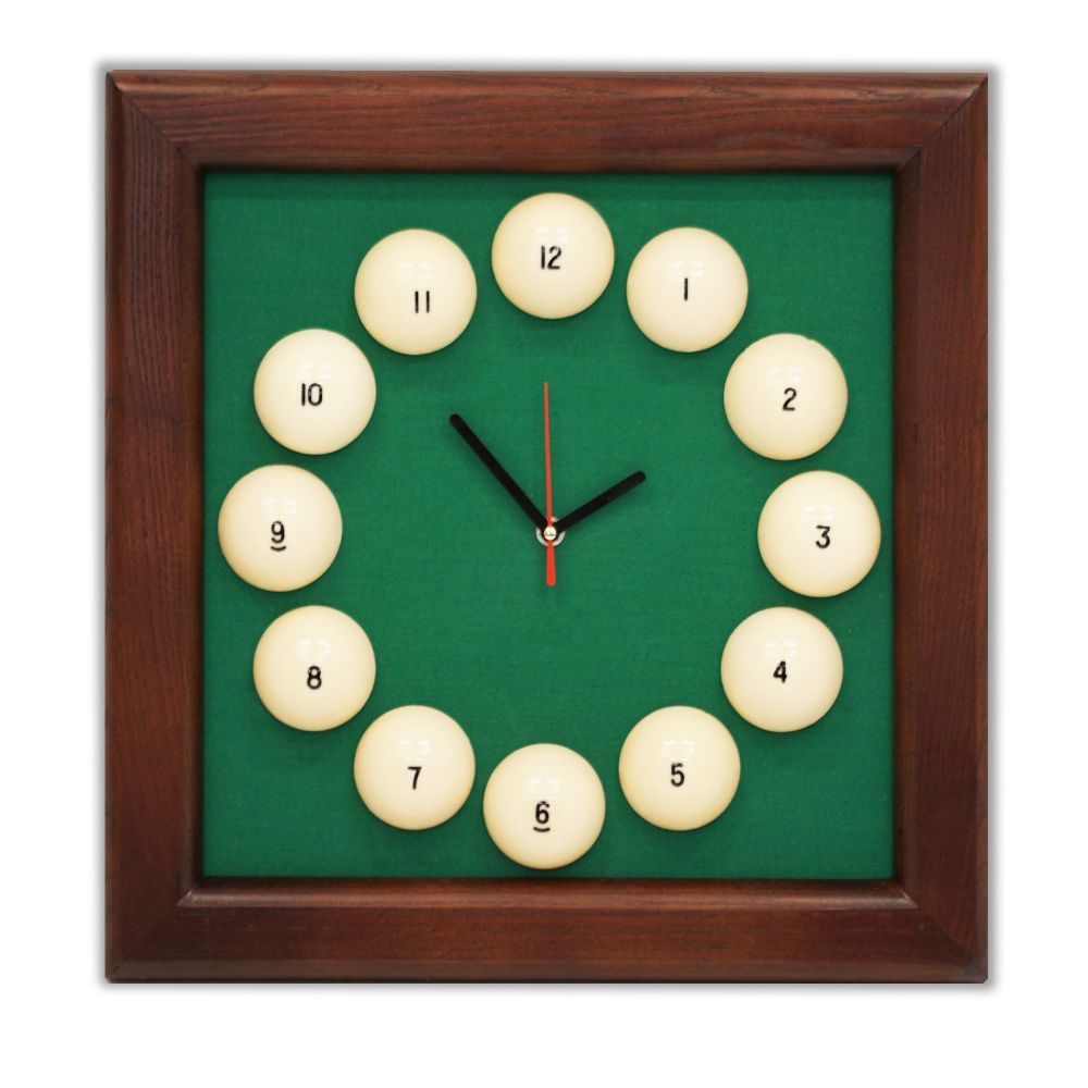 Фотографии Часы Квадрат пирамида ясень/сукно (№4,Euro Pro 50 ш1.98м Yellow green)