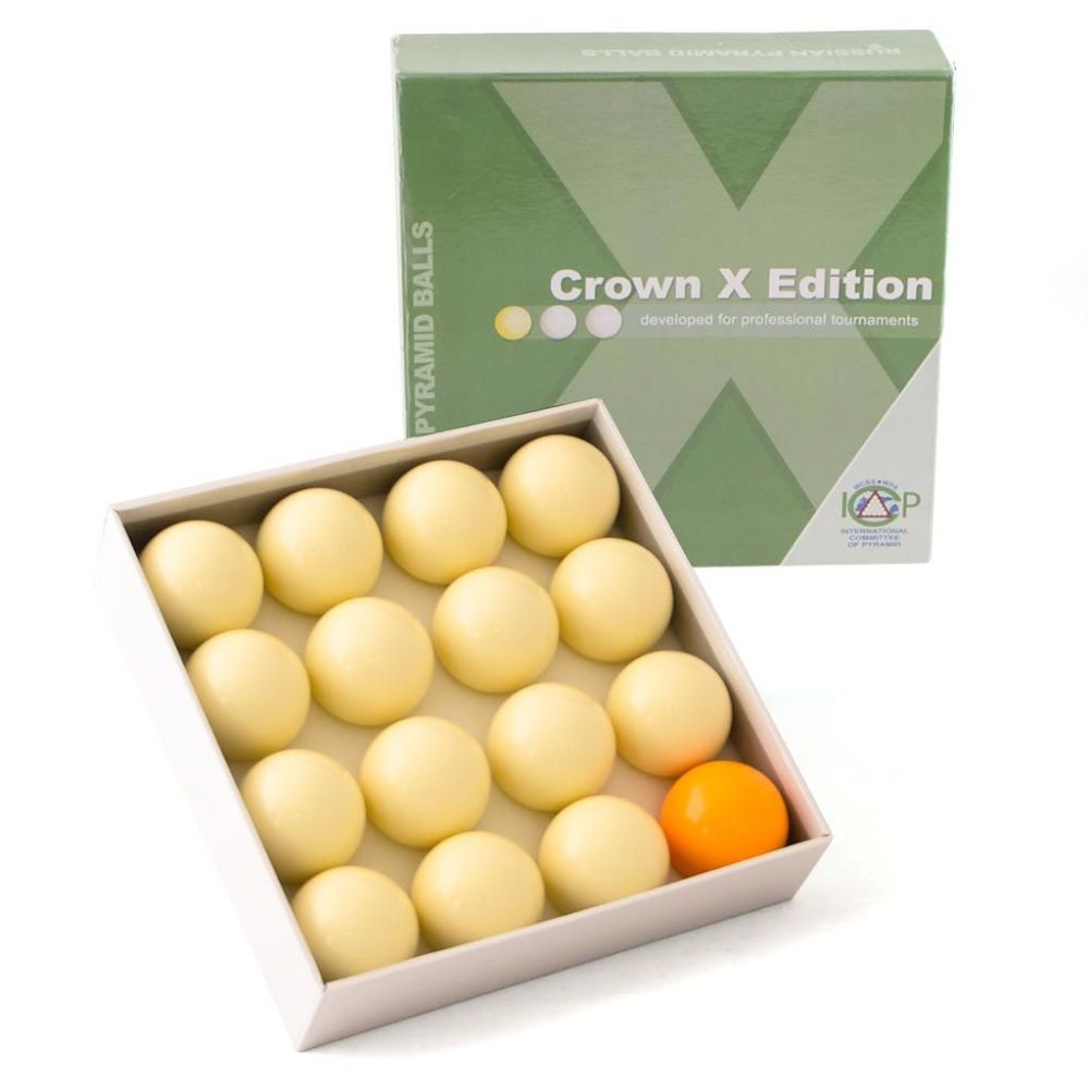 Фотографии Комплект бильярдных шаров 68 мм "Crown X Edition" (без номеров)