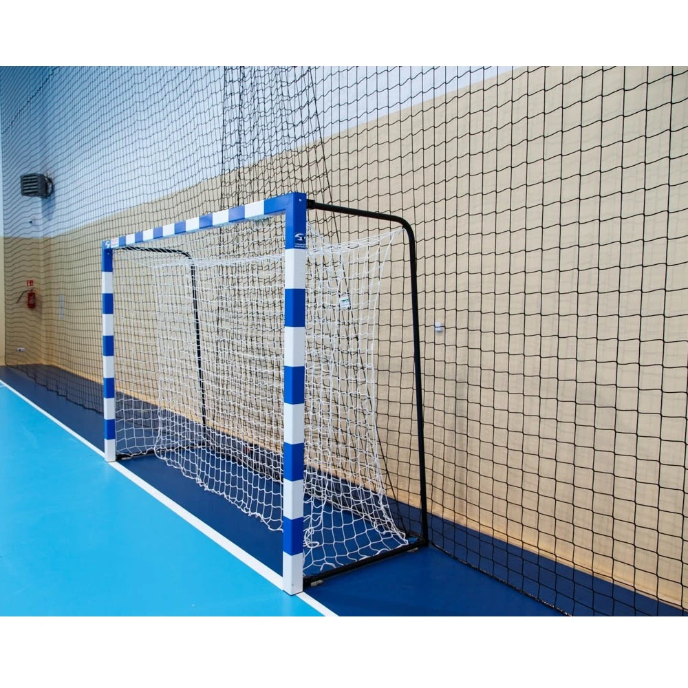 Фото Сетка гашения для мини-футбольных ворот, нить 2,2 мм, ячейка 100х100 мм, белая