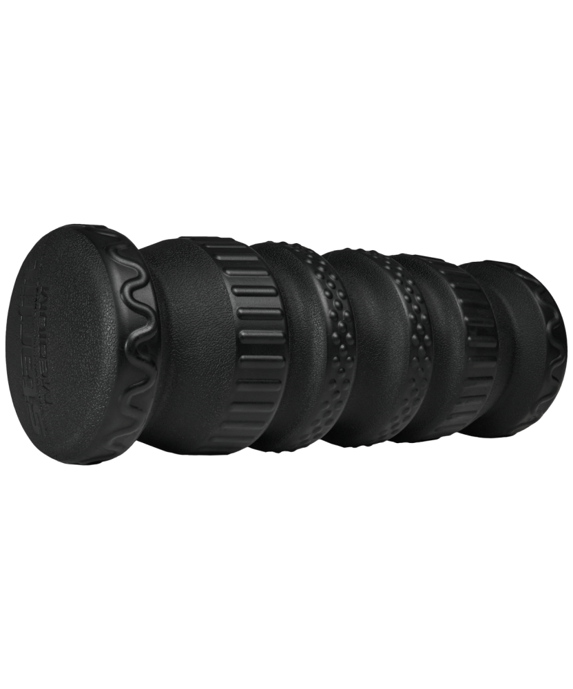 Фотографии Ролик массажный FA-526, PU, средняя жесткость, 30x10 см, черный