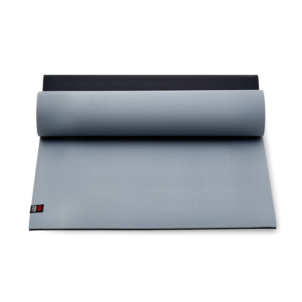 Фотографии Мат для йоги и аэробики двухслойный 6 мм REBEL HARDMAT