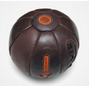 Фото Медицинбол (Р) кожаный диаметр 22 и 27 см